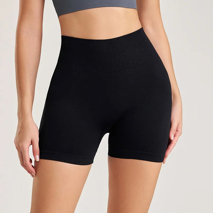 QuickDry Seamless Yoga Shorts