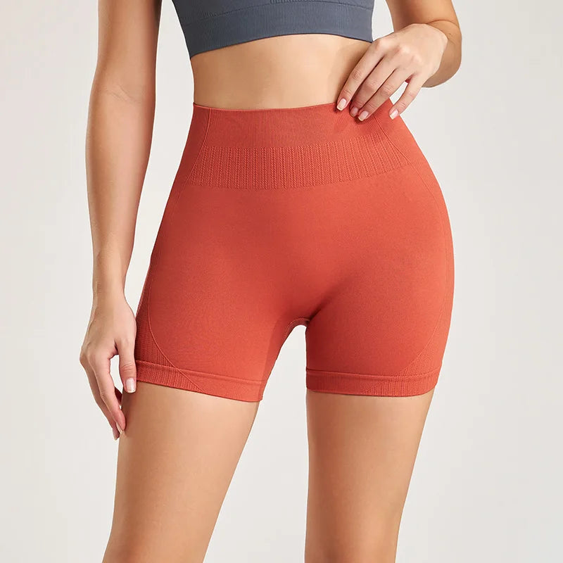 QuickDry Seamless Yoga Shorts