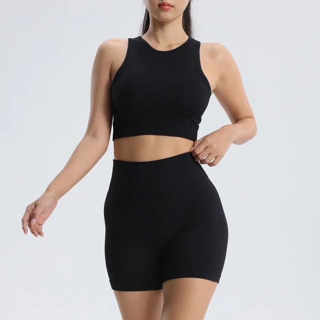 Conjunto de yoga sin costuras