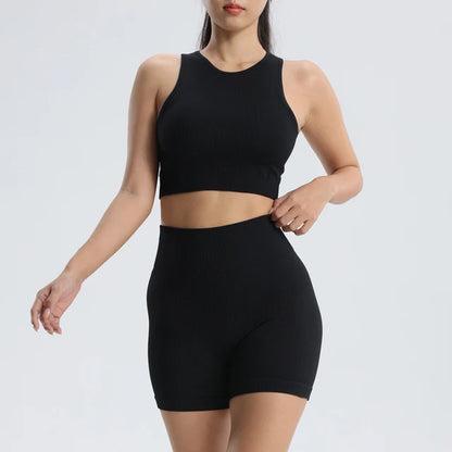 Conjunto de yoga sin costuras