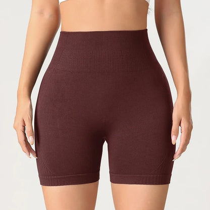 QuickDry Seamless Yoga Shorts